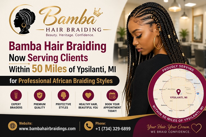 African hair braiding salon