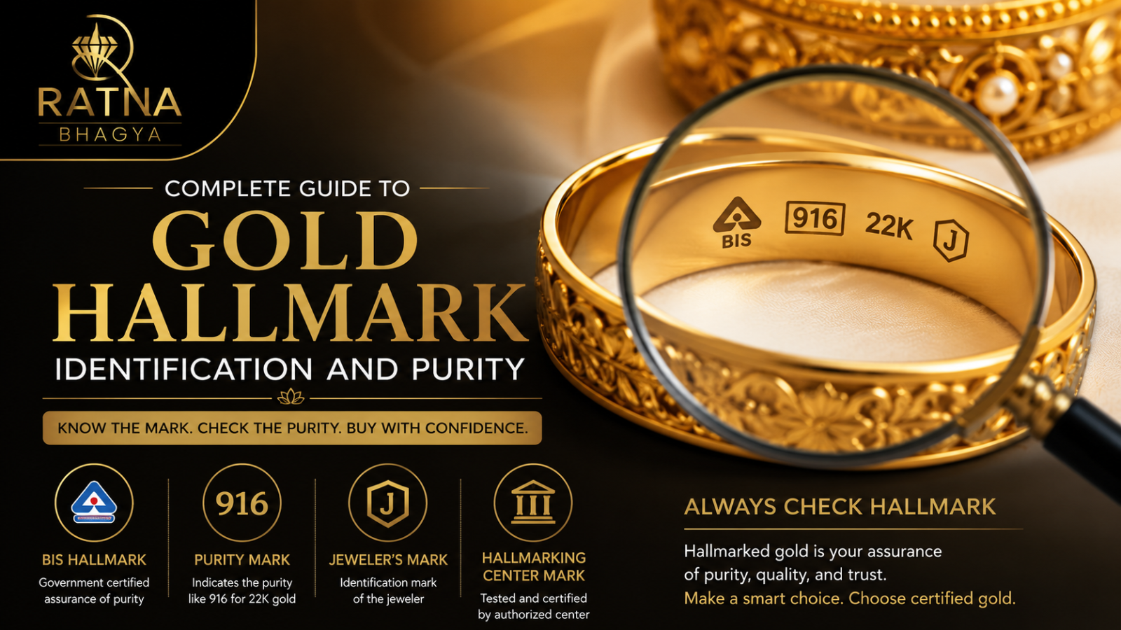 Complete Guide to Gold Hallmark Identification and Purity