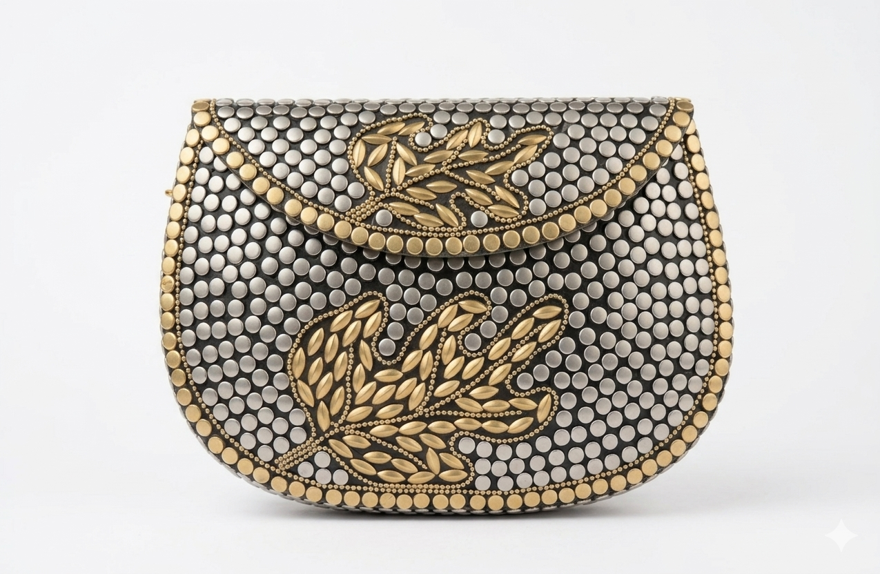 Handcrafted handbag by The New Light Handicrafts India