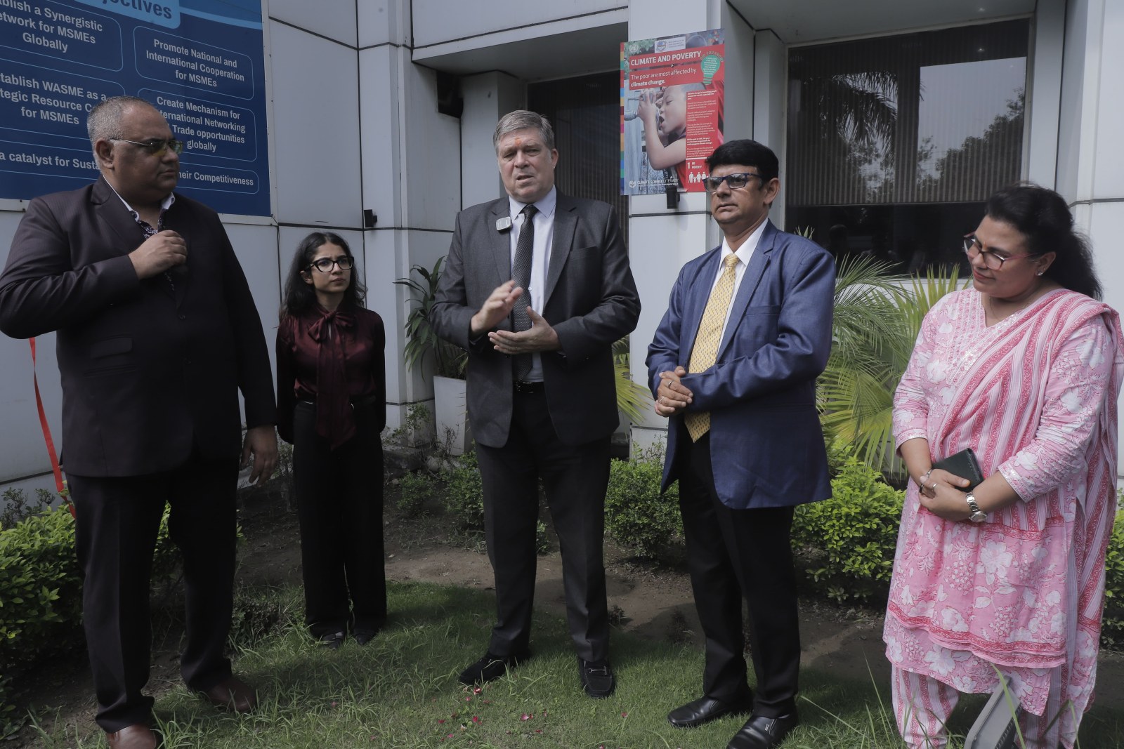 UNESCO's Dr. Benno Böer Inaugurates SDG Exhibition at WASME's Export Promotion & Global Markets Roundtable in Noida