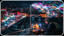 Chinatown pirate radio broadcast for Inspirado Projecto by CEC