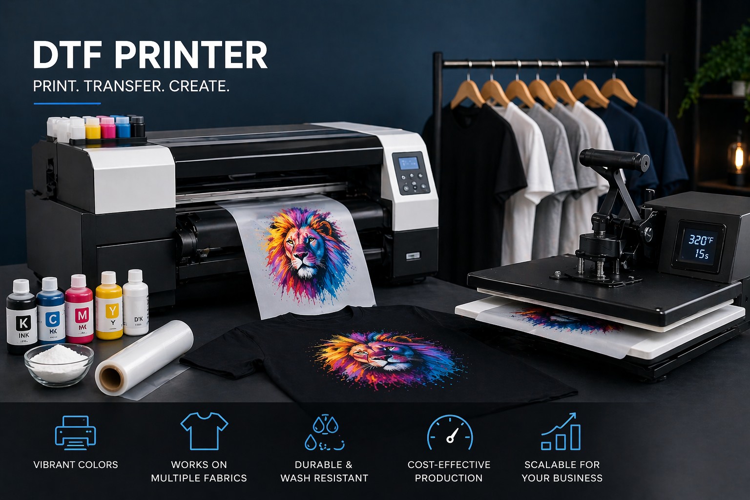 DTF Printers for Sale: A Practical Guide for Businesses Getting Serious About Custom Printing