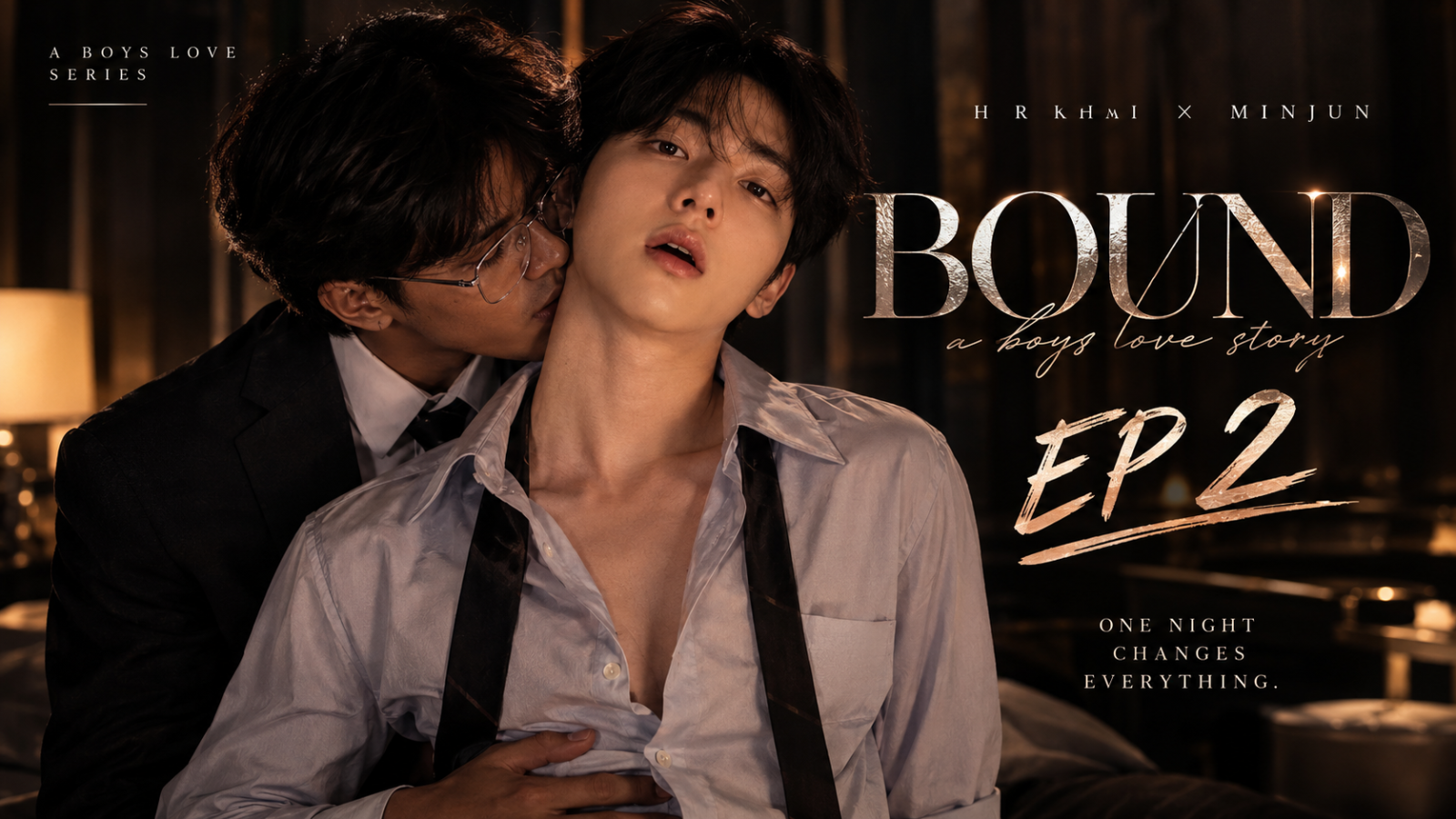 H R Khai, independent singer-songwriter and actor from Arunachal Pradesh, promoting his upcoming BL drama project BOUND (바운드)