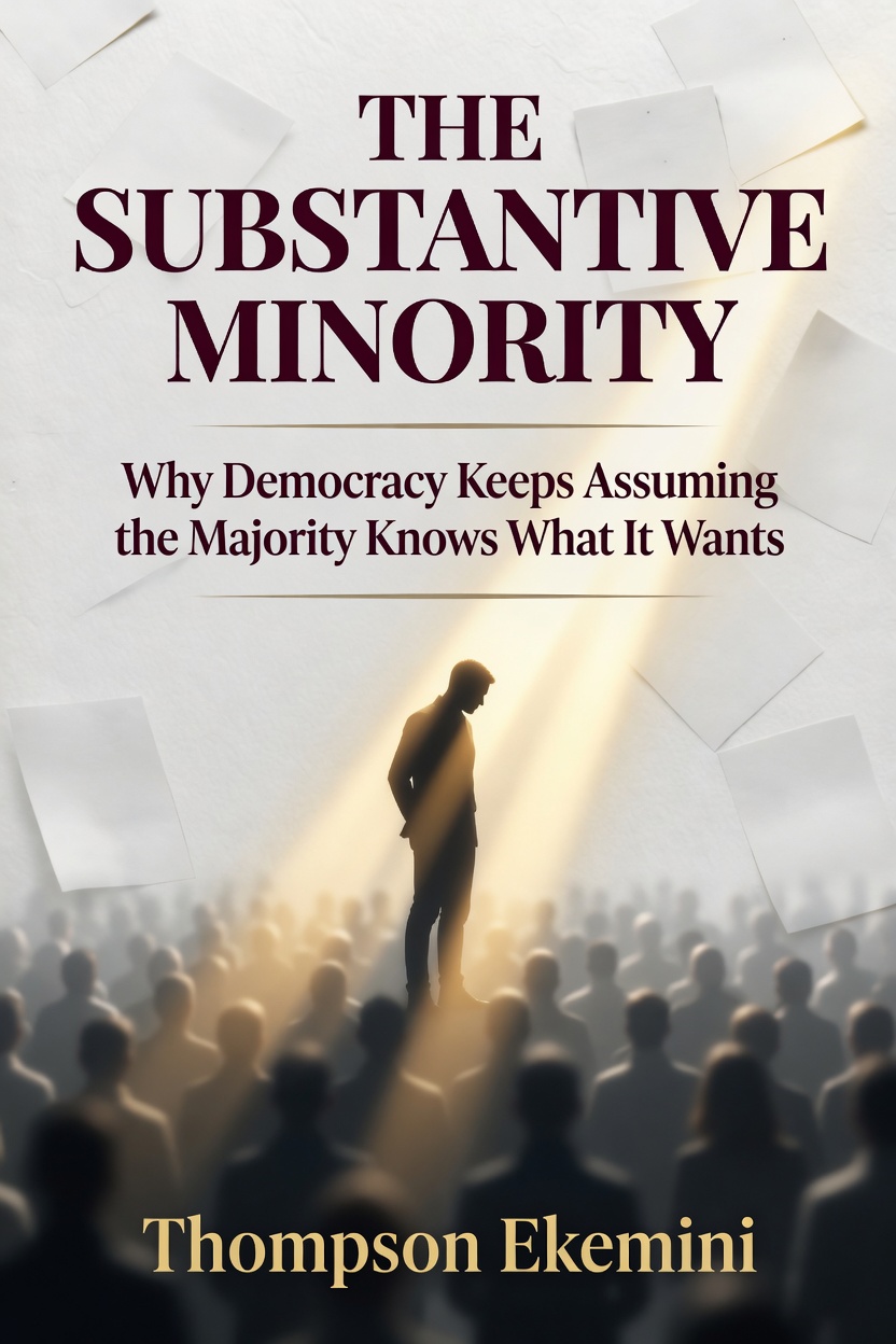 “The Substantive Minority” – New Book Exposes Why Narrow Majorities Keep Failing Democracy